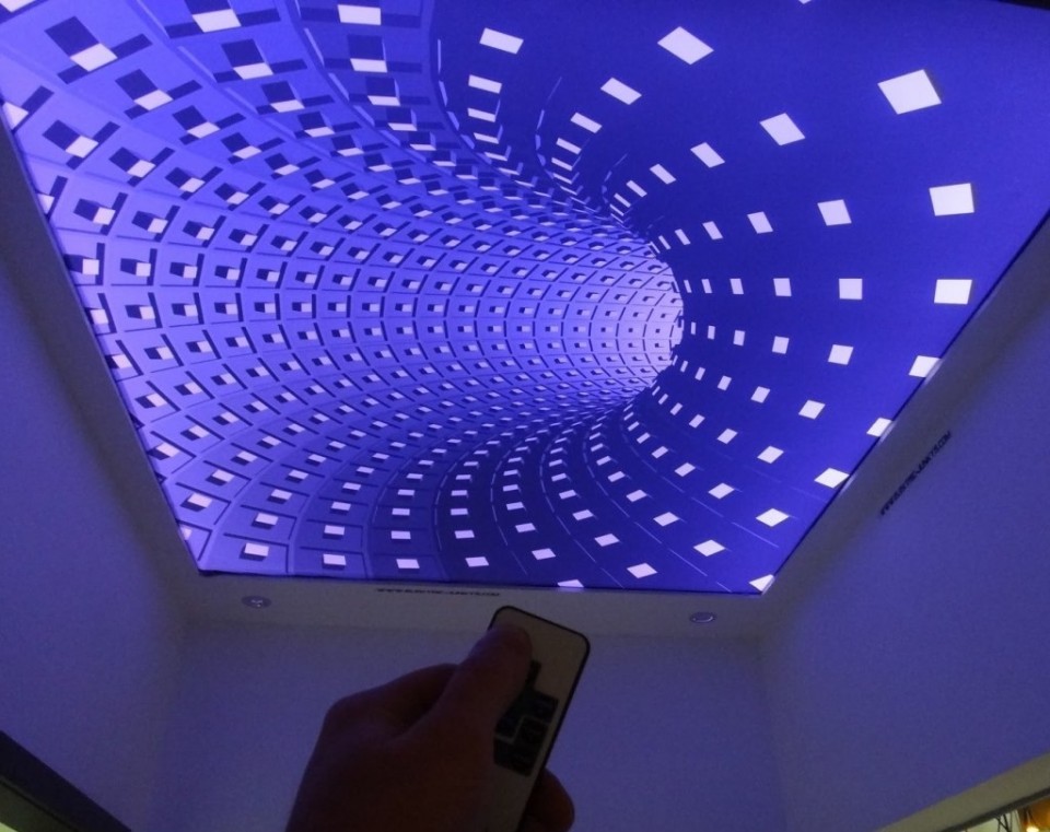 Заказать 3d натяжные потолки в г. Осташков